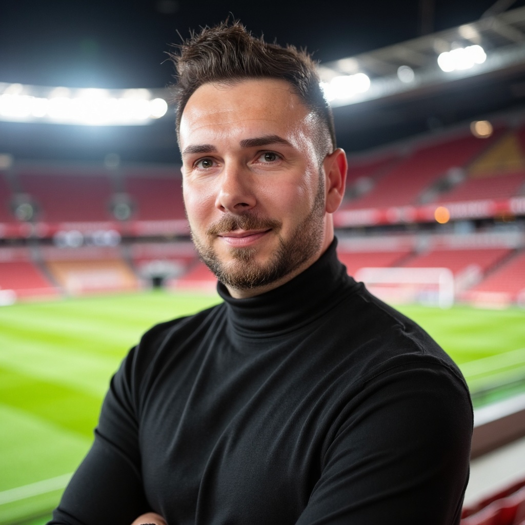 Fabio Gallo at the stadium